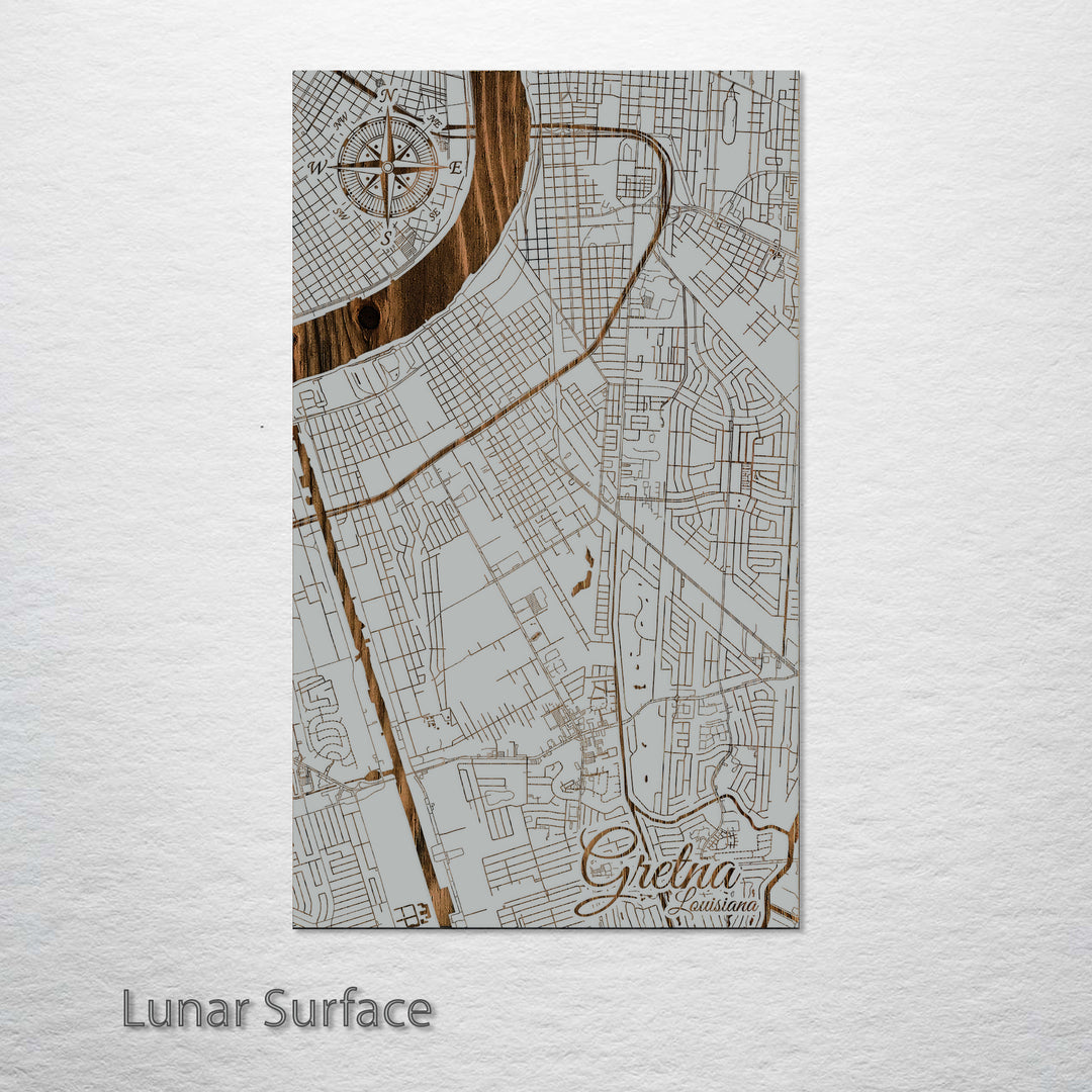 Gretna, Louisiana Street Map