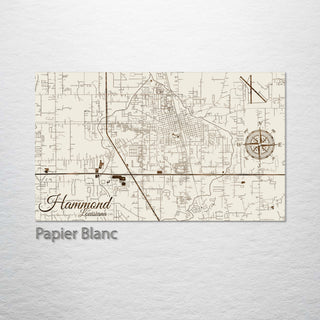 Hammond, Louisiana Street Map