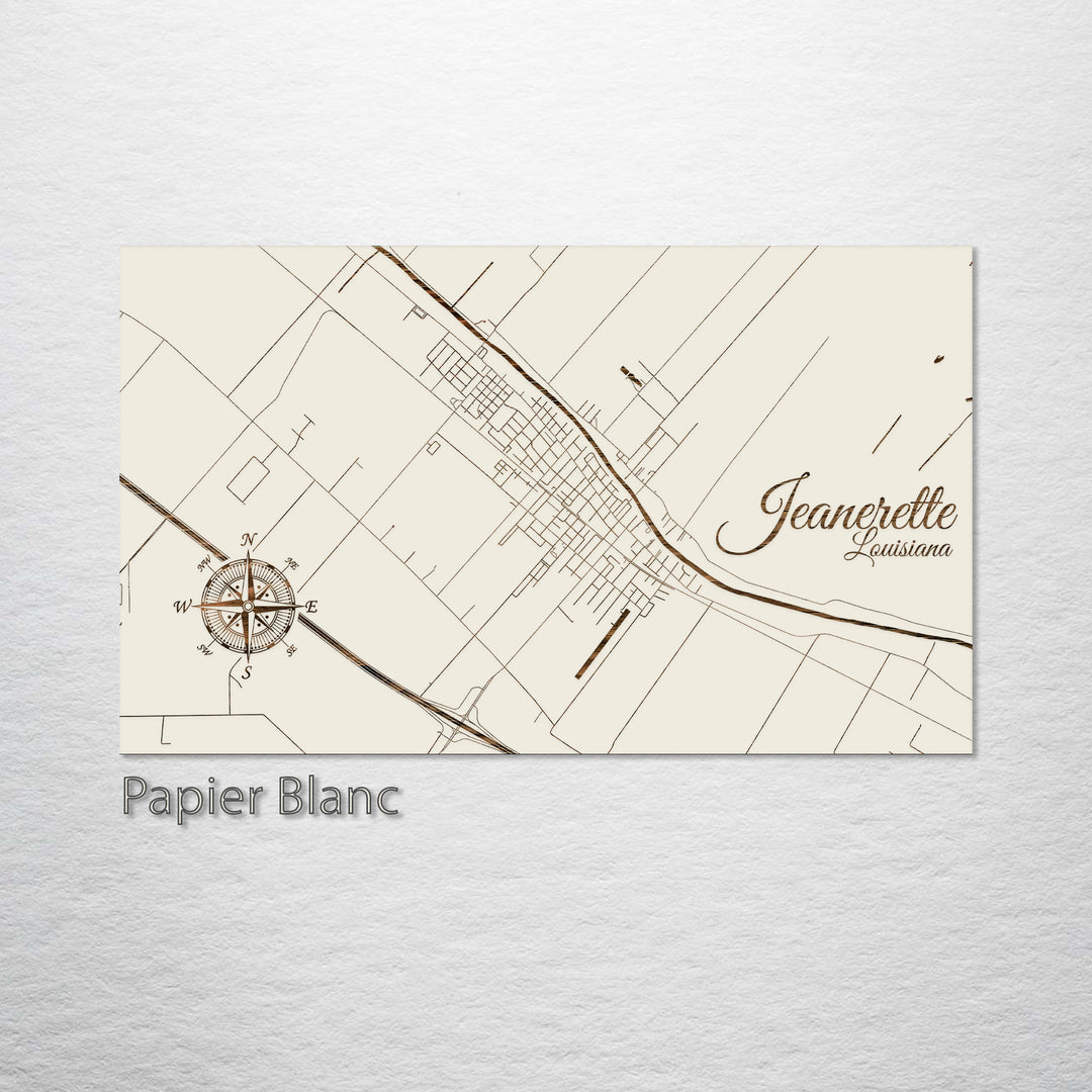Jeanerette, Louisiana Street Map
