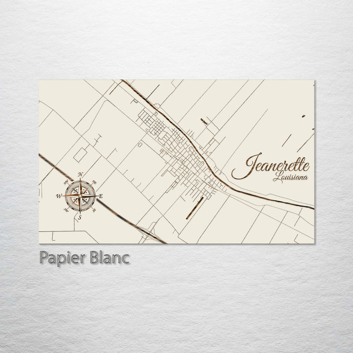 Jeanerette, Louisiana Street Map