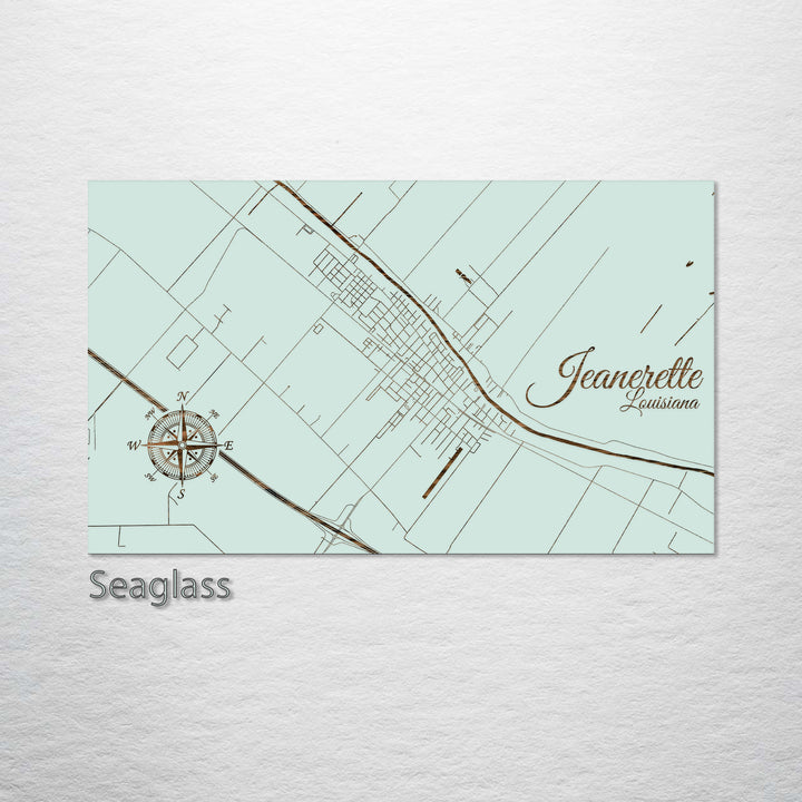 Jeanerette, Louisiana Street Map
