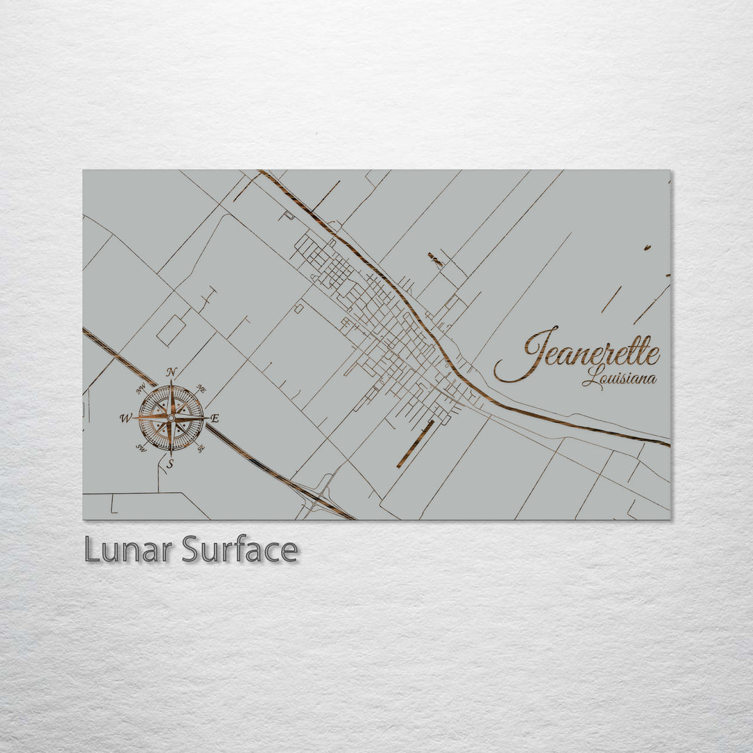 Jeanerette, Louisiana Street Map