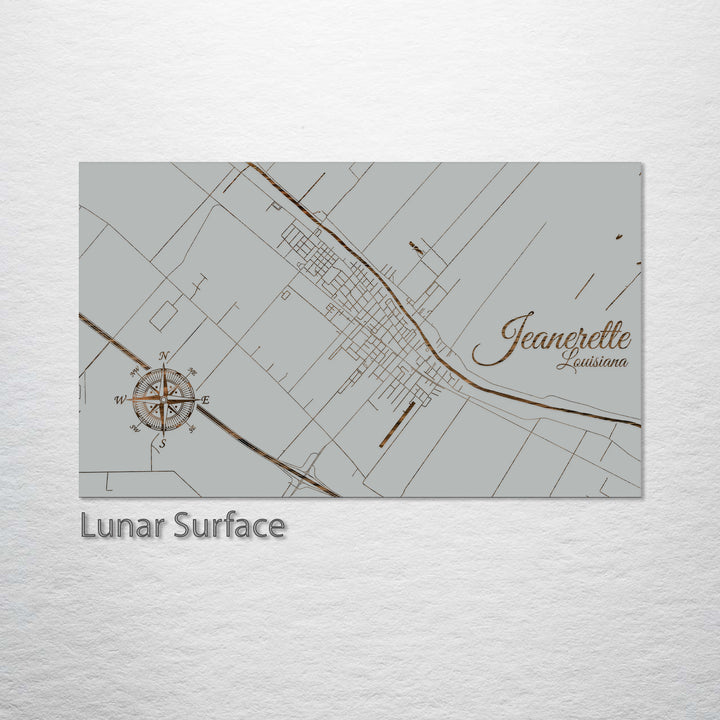 Jeanerette, Louisiana Street Map