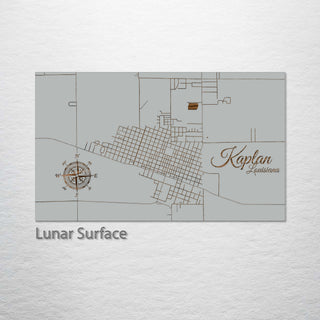 Kaplan, Louisiana Street Map