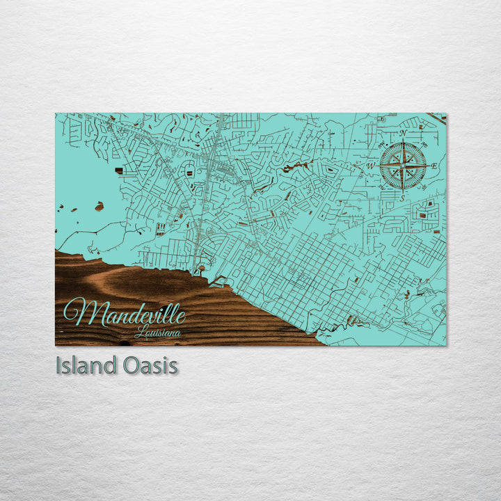 Mandeville, Louisiana Street Map