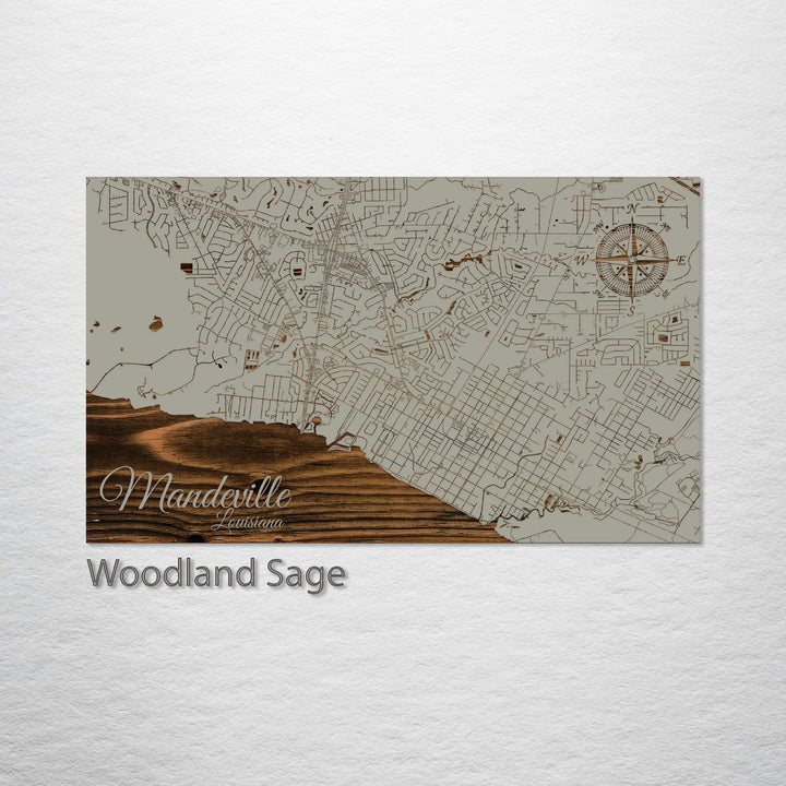 Mandeville, Louisiana Street Map