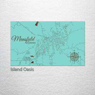 Mansfield, Louisiana Street Map