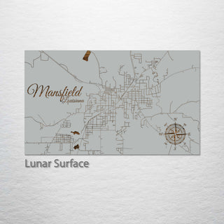 Mansfield, Louisiana Street Map
