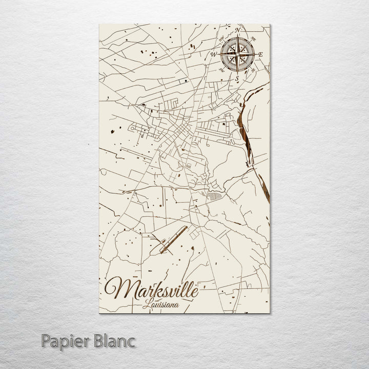 Marksville, Louisiana Street Map