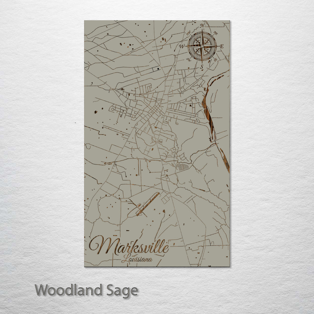 Marksville, Louisiana Street Map