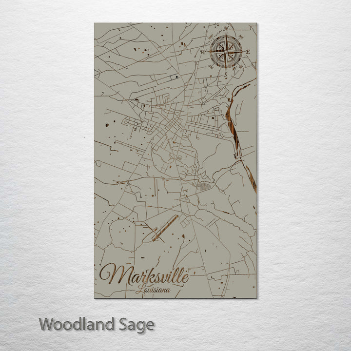 Marksville, Louisiana Street Map