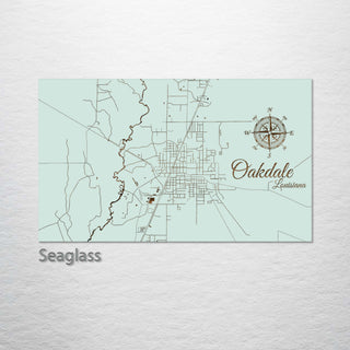 Oakdale, Louisiana Street Map