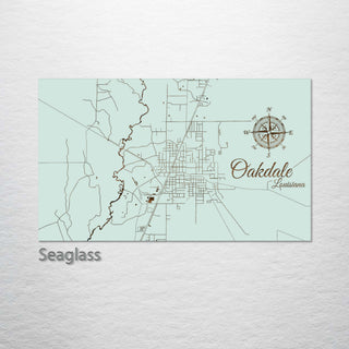 Oakdale, Louisiana Street Map