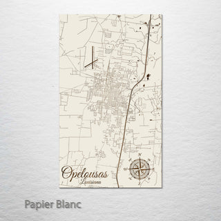 Opelousas, Louisiana Street Map