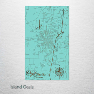 Opelousas, Louisiana Street Map