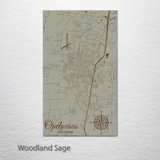Opelousas, Louisiana Street Map