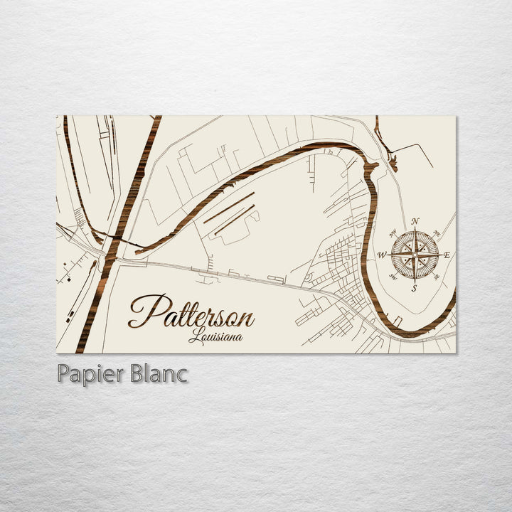 Patterson, Louisiana Street Map