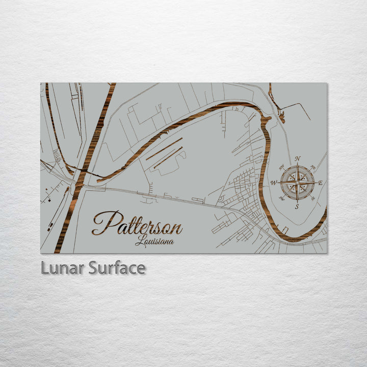 Patterson, Louisiana Street Map