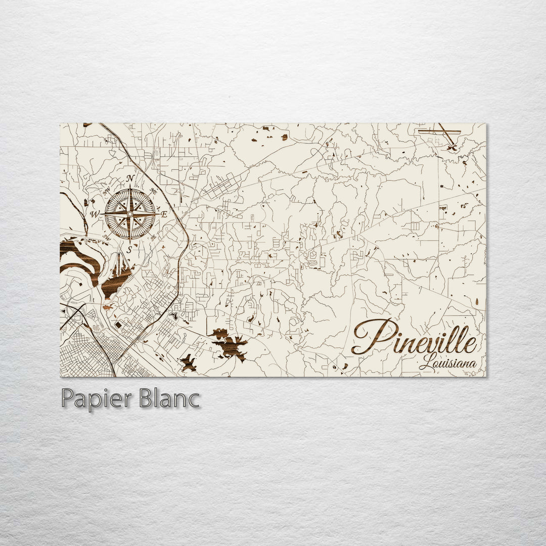 Pineville, Louisiana Street Map