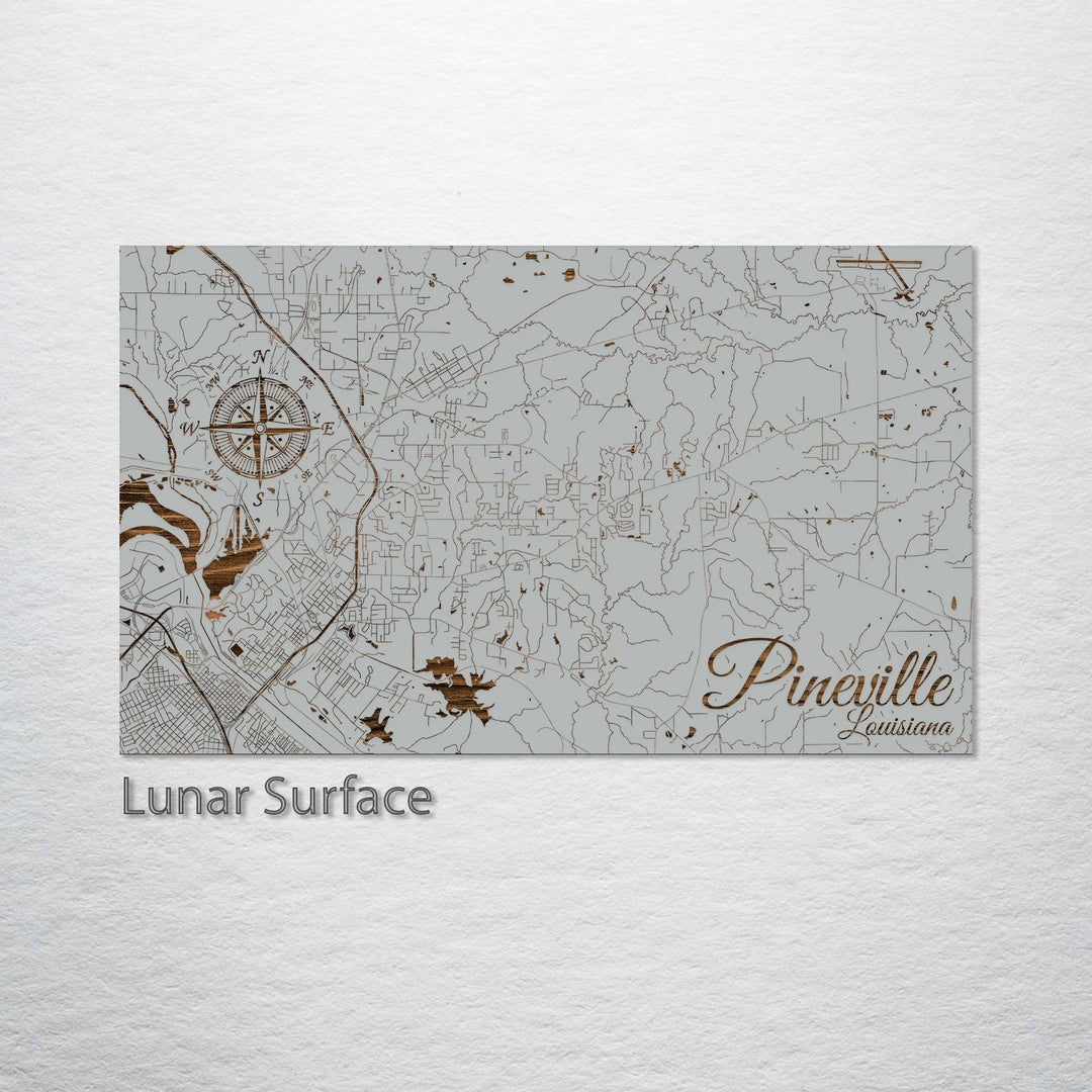 Pineville, Louisiana Street Map