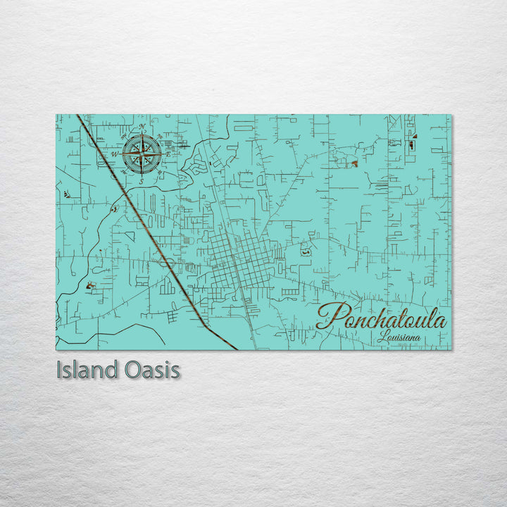 Ponchatoula, Louisiana Street Map