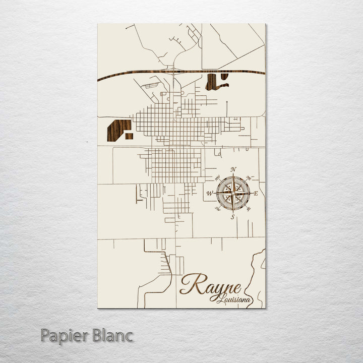 Rayne, Louisiana Street Map