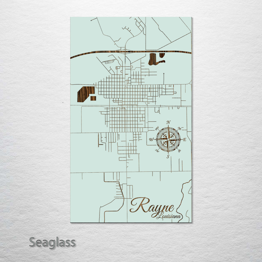 Rayne, Louisiana Street Map
