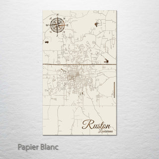 Ruston, Louisiana Street Map