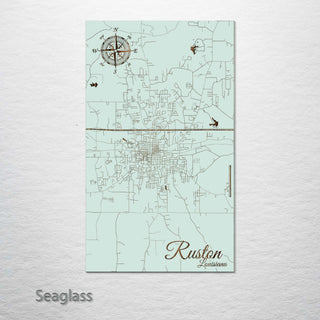 Ruston, Louisiana Street Map