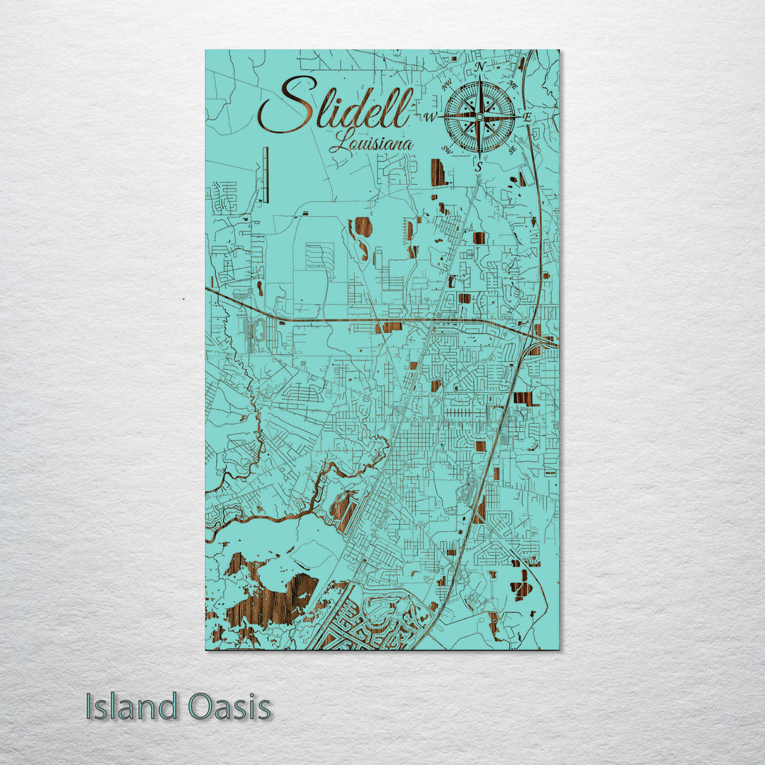 Slidell, Louisiana Street Map