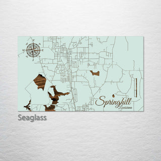 Springhill, Louisiana Street Map