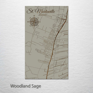 St. Martinville, Louisiana Street Map