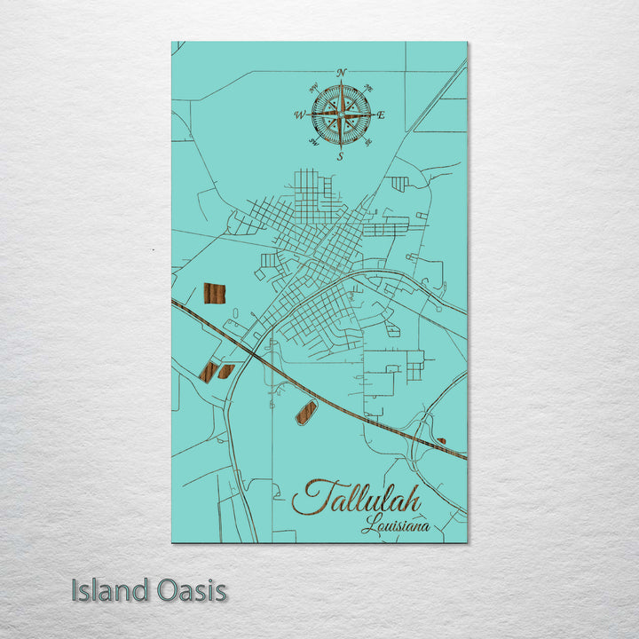 Tallulah, Louisiana Street Map