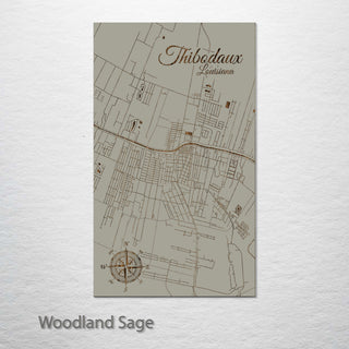 Thibodaux, Louisiana Street Map