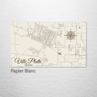 Ville Platte, Louisiana Street Map