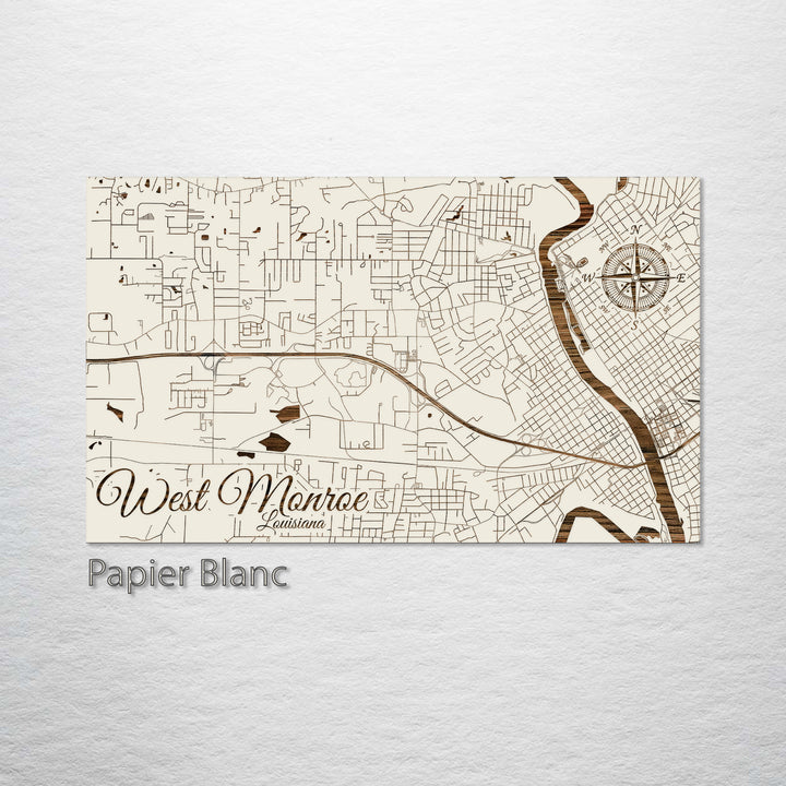 West Monroe, Louisiana Street Map