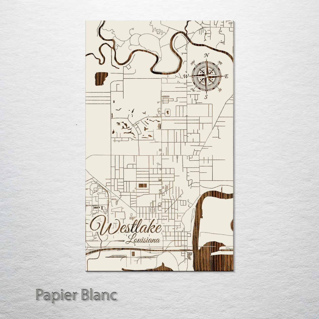 Westlake, Louisiana Street Map