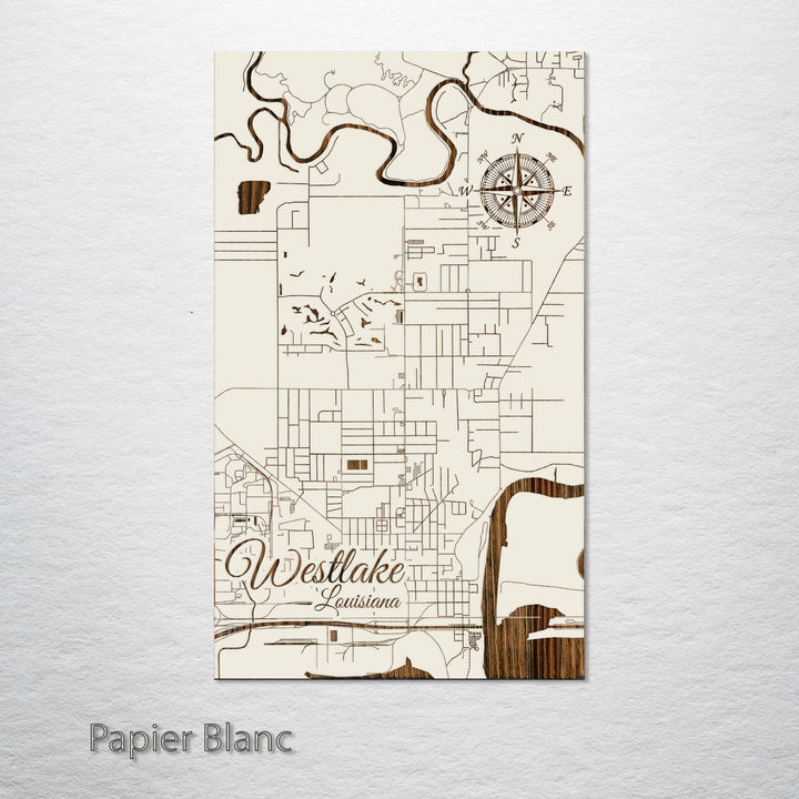 Westlake, Louisiana Street Map