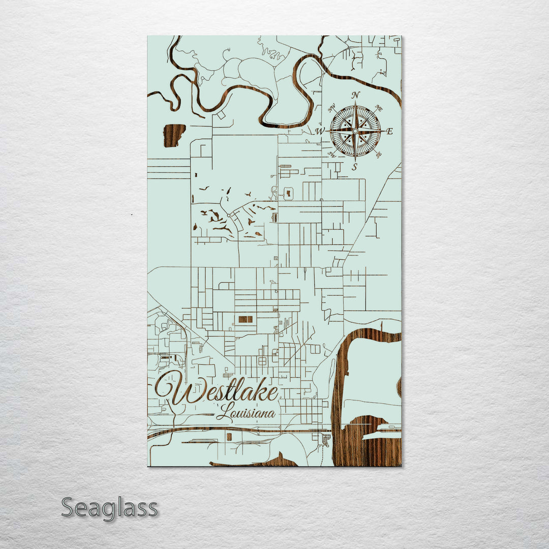 Westlake, Louisiana Street Map