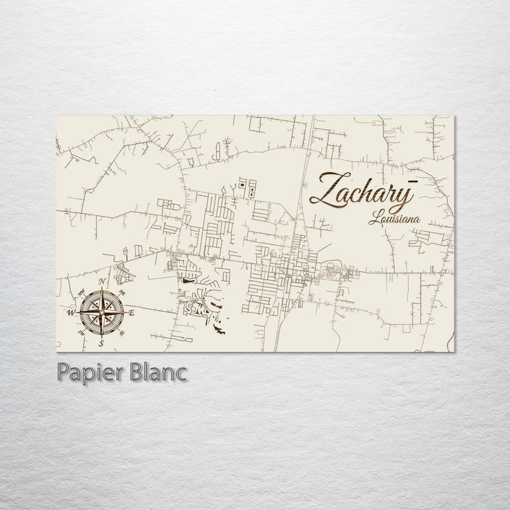 Zachary, Louisiana Street Map