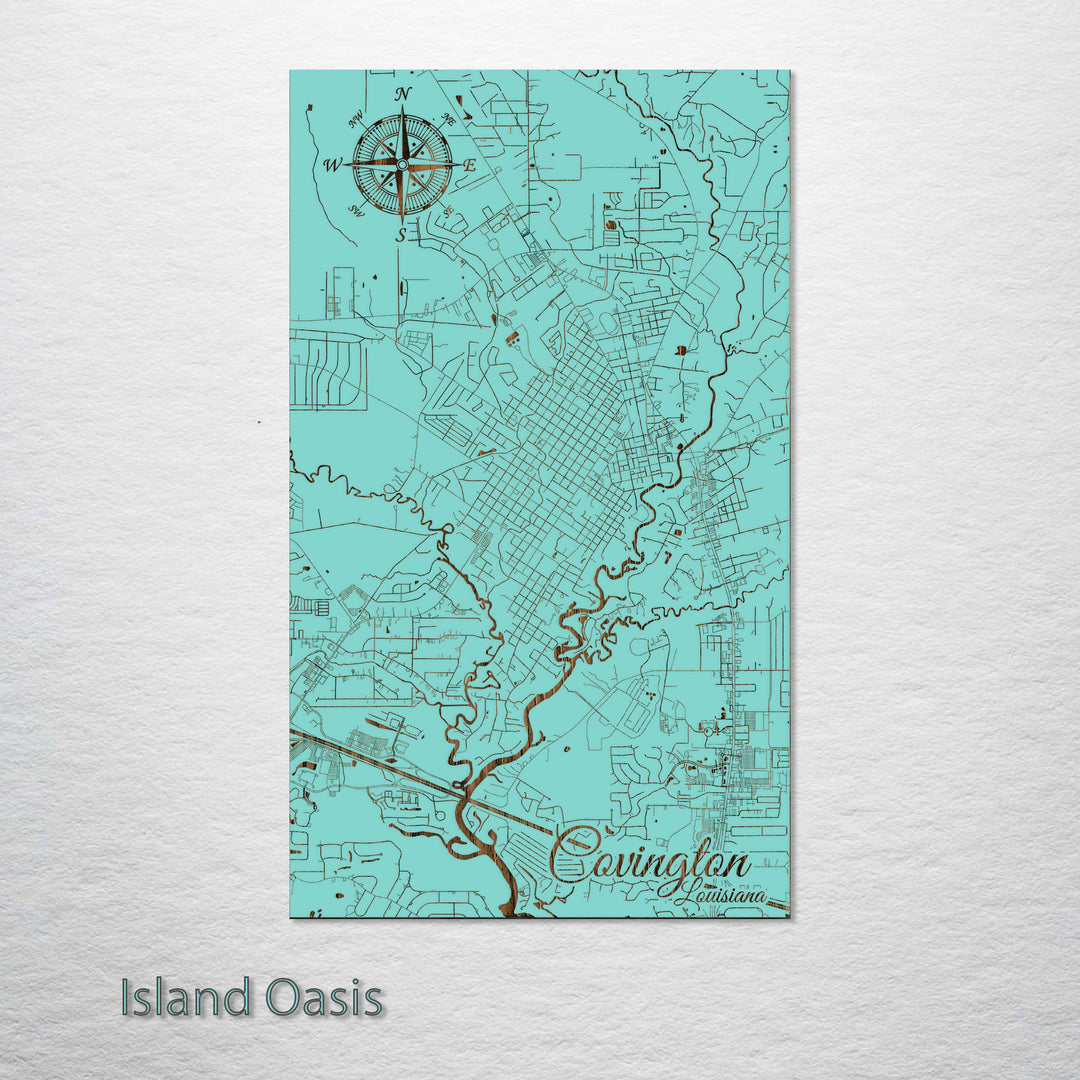 Covington, Louisiana Street Map