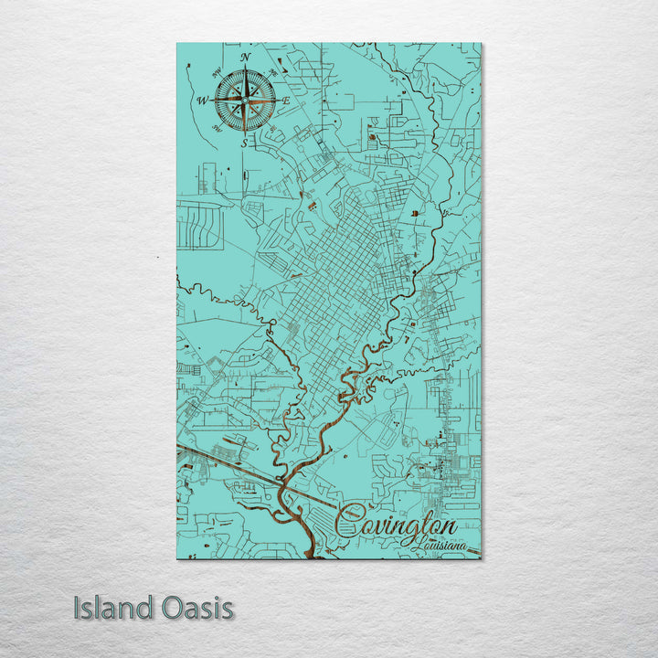 Covington, Louisiana Street Map