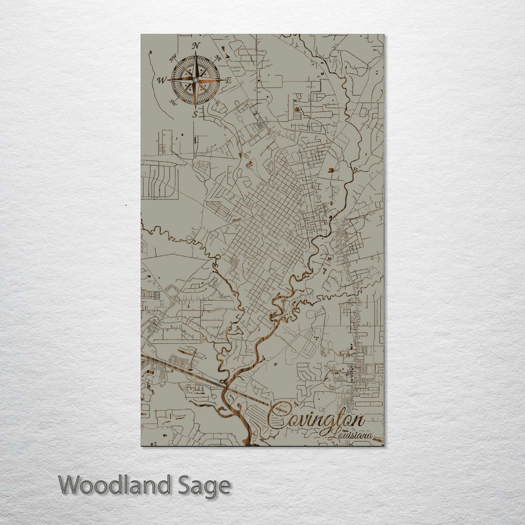 Covington, Louisiana Street Map