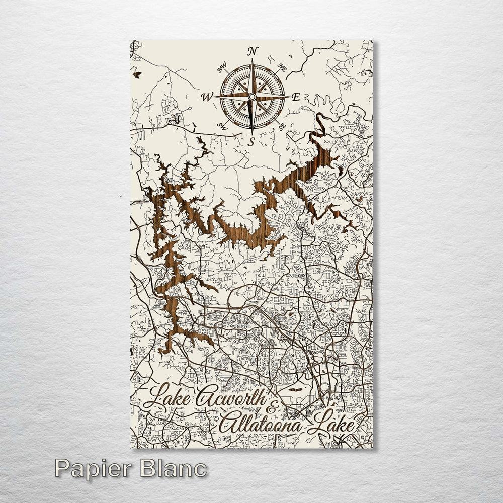 Lake Acworth & Lake Allatoona, Georgia - Fire & Pine