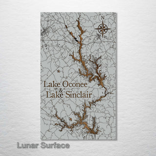 Lake Oconee & Lake Sinclair, Georgia - Fire & Pine