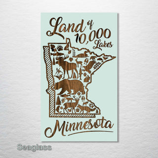 Minnesota Abstract - Fire & Pine