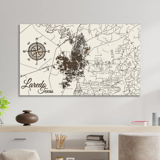 Laredo, Texas Street Map