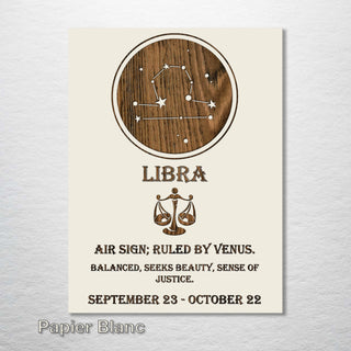 Libra Zodiac - Fire & Pine