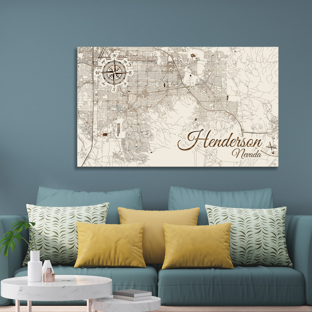 Henderson, NV Street Map – Fire & Pine