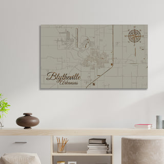 Blytheville, Arkansas Street Map